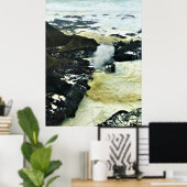 Spouting Horn, Cape Perpetua, Oregon Coast Poster (Heimbüro)