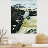 Spouting Horn, Cape Perpetua, Oregon Coast Poster (Küche)