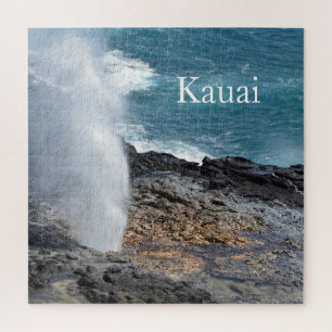 Spouting Horn in Kauai, Hawaii Puzzle