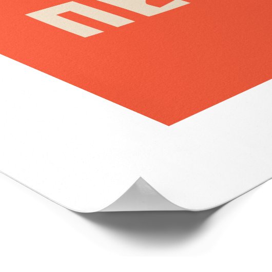 Spoutnik CCCP Poster (Ecke)