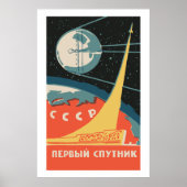 Spoutnik CCCP Poster (Vorne)