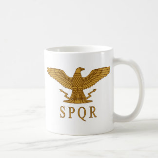 SPQR Adler-GoldTasse Kaffeetasse