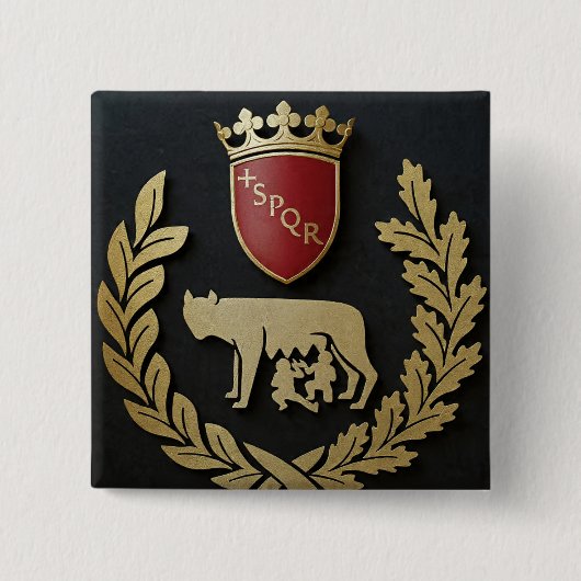 +SPQR Boto Pro Roma Button (Vorderseite)