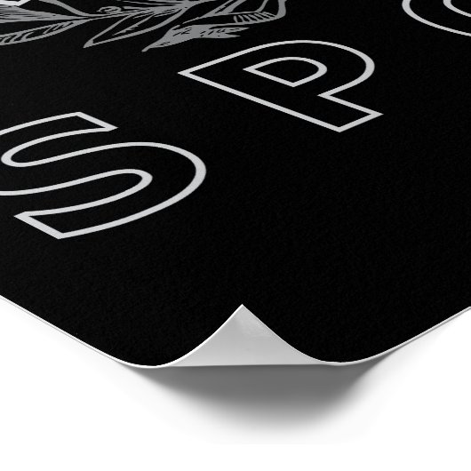 SPQR Das römische Empire-Emblem Poster (Ecke)