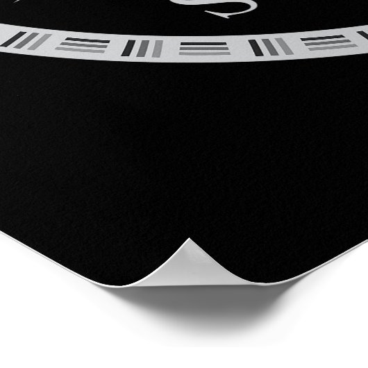 SPQR Das römische Empire-Emblem Poster (Ecke)