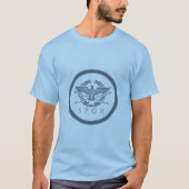 SPQR Das römische Reich Emblem Langschläfchen Shir T-Shirt (Vorderseite)