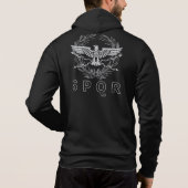 SPQR der römisches Reich-EmblemSleeveless Hoodie (Rückseite)