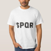SPQR - Geschichte des antiken Rom T-Shirt (Vorderseite)