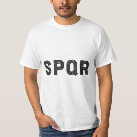 SPQR - Geschichte des antiken Rom T-Shirt (Vorderseite)