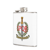 SPQR Gladius - Senatus Populusque Romanus Flachmann (Links)