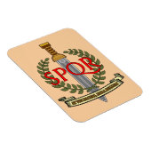 SPQR Gladius - Senatus Populusque Romanus Magnet (Rechte Seite)