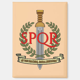  SPQR Gladius - Senatus Populusque Romanus  Magnet