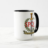 SPQR Gladius - Senatus Populusque Romanus Tasse (VorderseiteRechts)