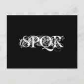 ‚SPQR Gothic Postcard‘ Postkarte (Vorderseite)