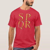 SPQR Grafik-T - Shirt (Vorderseite)