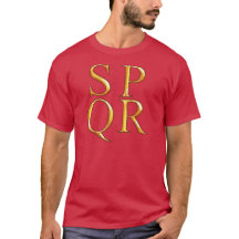 SPQR Grafik-T - Shirt