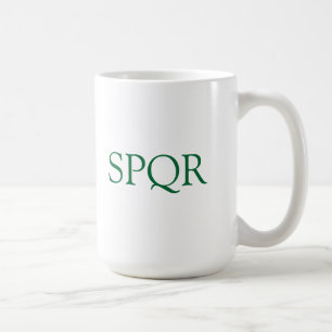 "SPQR Kaffee-Tasse " Kaffeetasse
