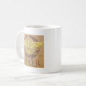 SPQR KAFFEETASSE (Vorderseite Links)