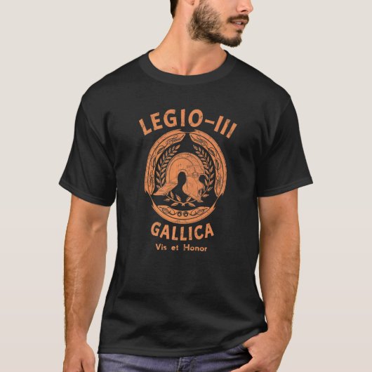 SPQR Legio 3 Gallica T-Shirt (Vorderseite)
