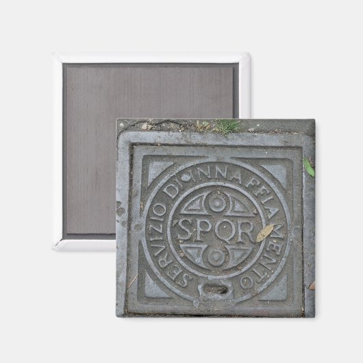 SPQR Magnet (Vorderseite/Rückseite)
