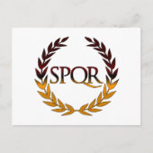 SPQR POSTKARTE (Vorderseite)