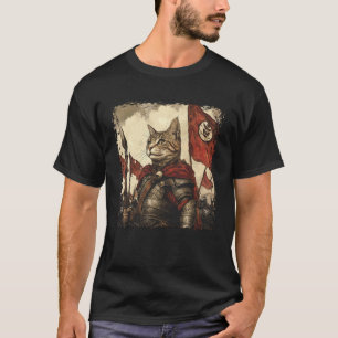SPQR Reich Römische Legion Katze Krieger Japanisch T-Shirt