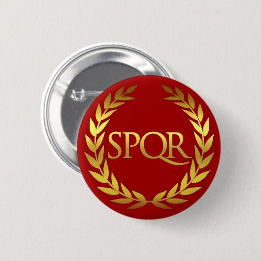 SPQR Rom Button (Vorne & Hinten)