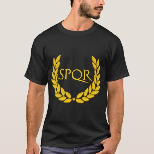 Spqr Roman Empire T-Shirt (Vorderseite)