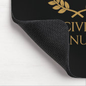 SPQR Römisches Emblem – Civis Romanus Sum Lorbeerk Mousepad (Ecke)