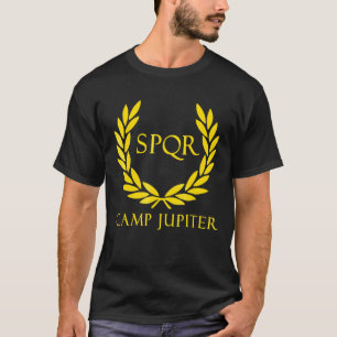 Spqr Senatus Populus Que Romanus Camp Jupiter T-Shirt