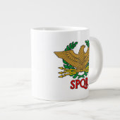 SPQR - Senatus Populusque Romanus Jumbo-Tasse (Vorderseite Rechts)