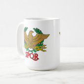 SPQR - Senatus Populusque Romanus Kaffeetasse (Vorderseite Links)