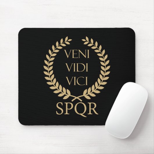 SPQR: Veni, Vidi, Vici Mousepad (Mit Mouse)
