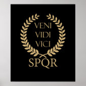 SPQR: Veni, Vidi, Vici Poster (Vorne)