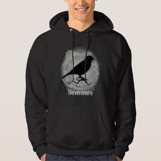 ~Sprach der Rabe~ Hoodie (Vorderseite)