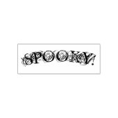 " SPRACH! " Halloween Self Inking Briefmarke Permastempel (Design)