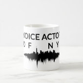 Sprachakteure der NYC-Tasse Kaffeetasse (Mittel)