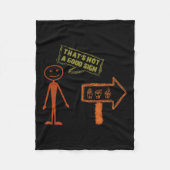 SprachASL American Hand Talking Awareness Teach Fleecedecke (Vorderseite)