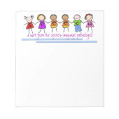 Sprachaufklärer Notizblock (Vorderseite)