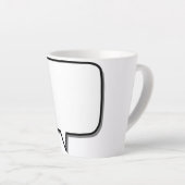 Sprachbox-Rechteck-Form Milchtasse (Rechte Ecke)