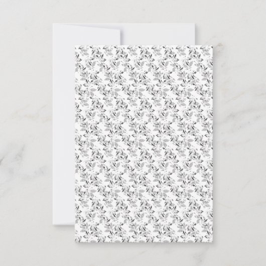Sprachdesign 20 RSVP karte (Vorderseite)
