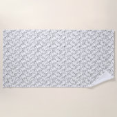 Sprachdesign 20 strandtuch (Vorderseite)