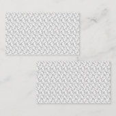 Sprachdesign 20 terminkarte (Vorne/Hinten)