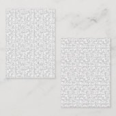 Sprachdesign 23 mitteilungskarte (Vorne/Hinten)