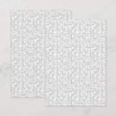 Sprachdesign 23 RSVP karte (Vorne/Hinten)