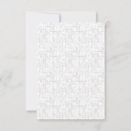Sprachdesign 34 RSVP karte (Vorderseite)