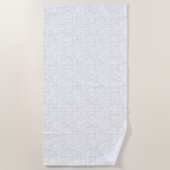 Sprachdesign 34 strandtuch (Vorderseite)