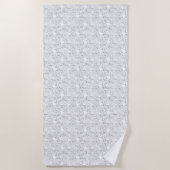 Sprachdesign Drei Strandtuch (Vorderseite)