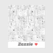 Sprachdesign Einhunderteins Aufkleber (Blatt)