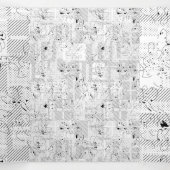 Sprachdesign Einhunderteins Dreifach Gefaltete Urlaubskarte (Innenseite Mitte)